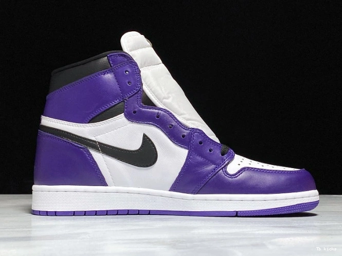 Cheap TBK OG 1 High Jordan 555088-500 Court Air Purple 0715